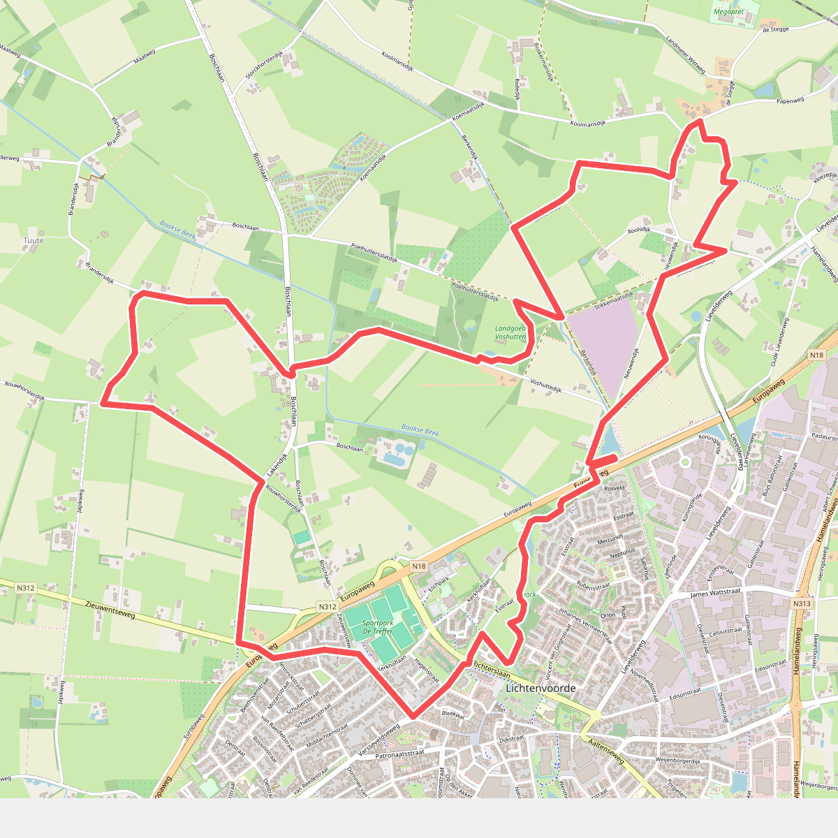 Klaosbos wandeling