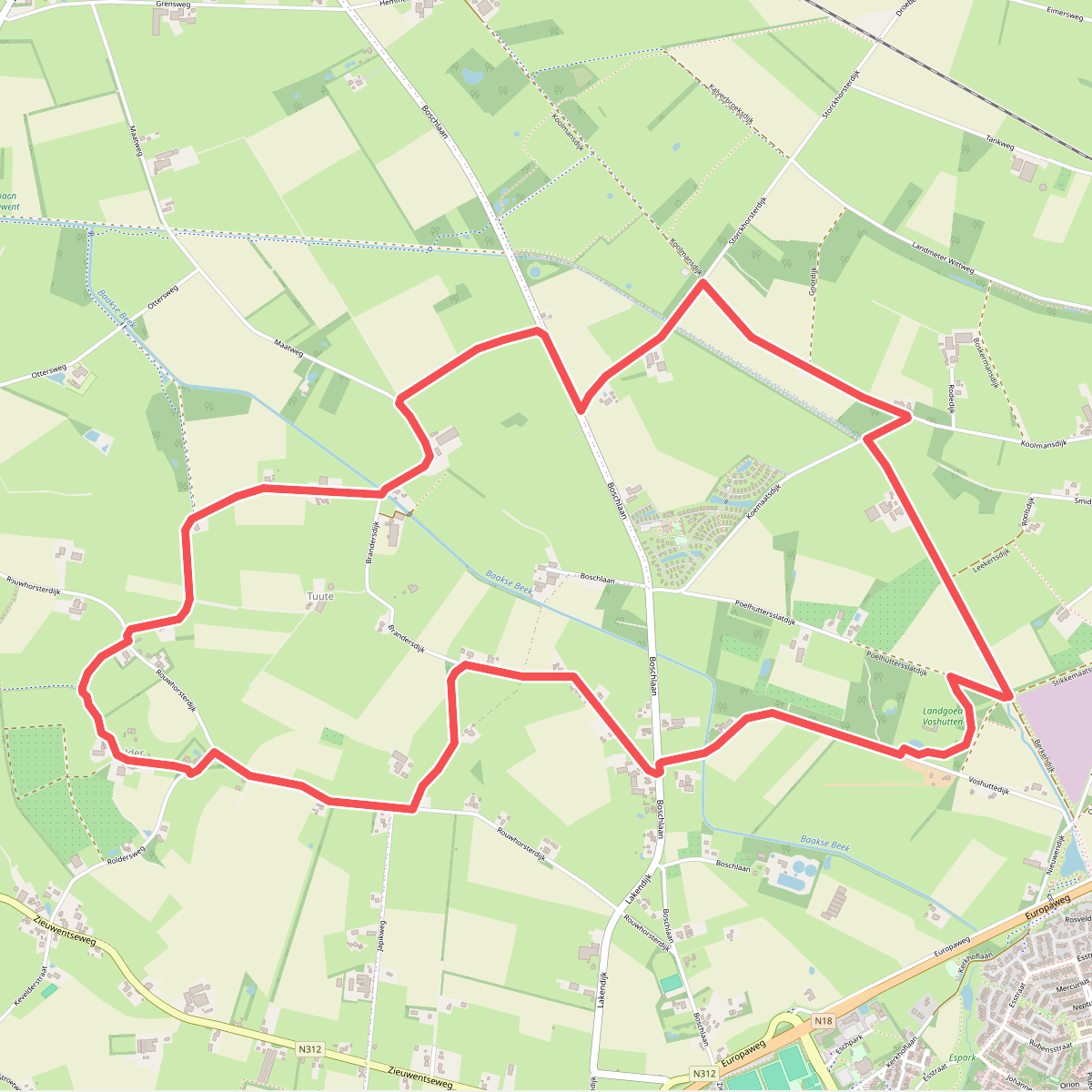 De Tuute Wandelroute