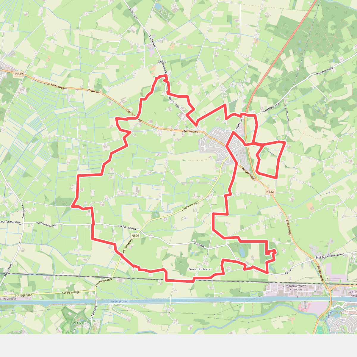 Klompenpad Het Laorns Enkenpad verlenging