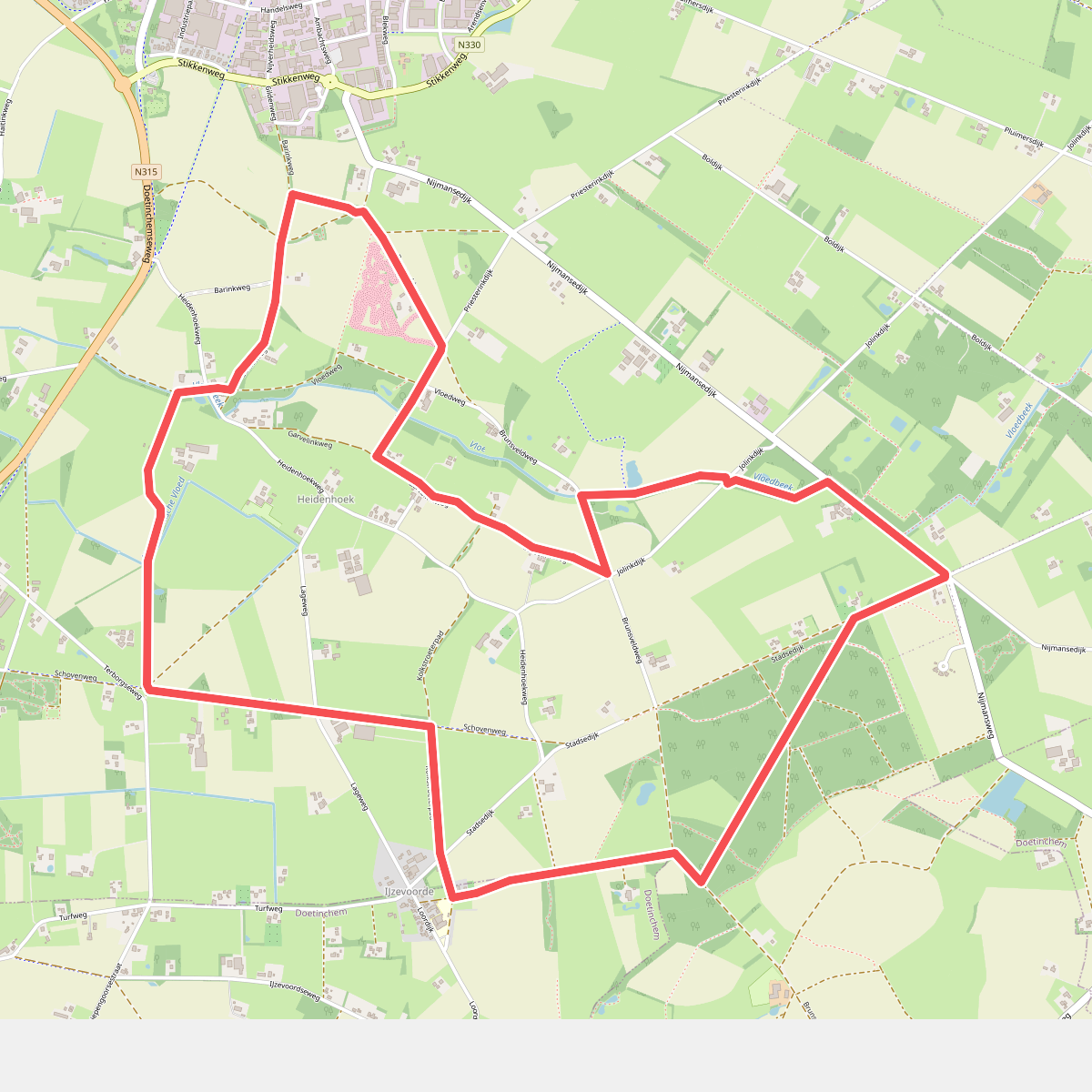 Langs Tieckenroute