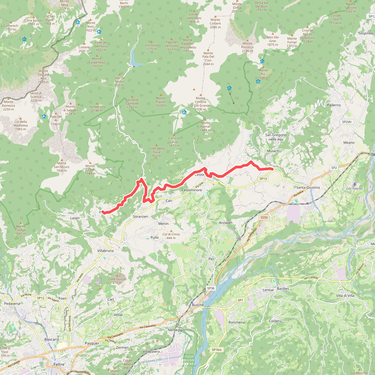 Cammino delle Dolomiti - Tappa 05