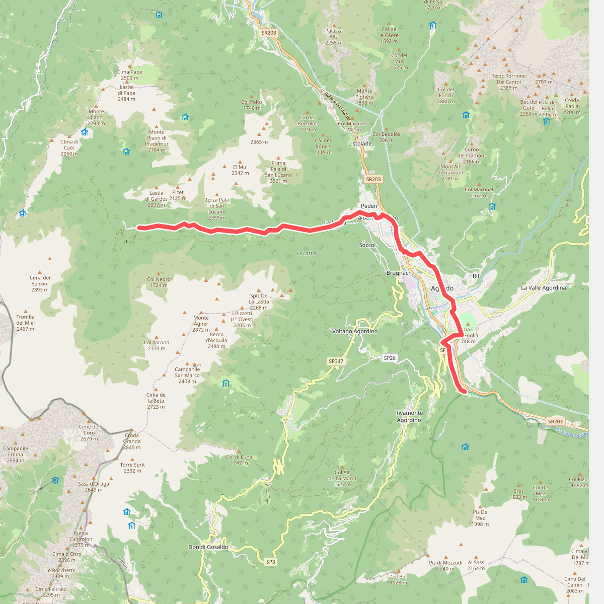 Cammino delle Dolomiti - Tappa 08