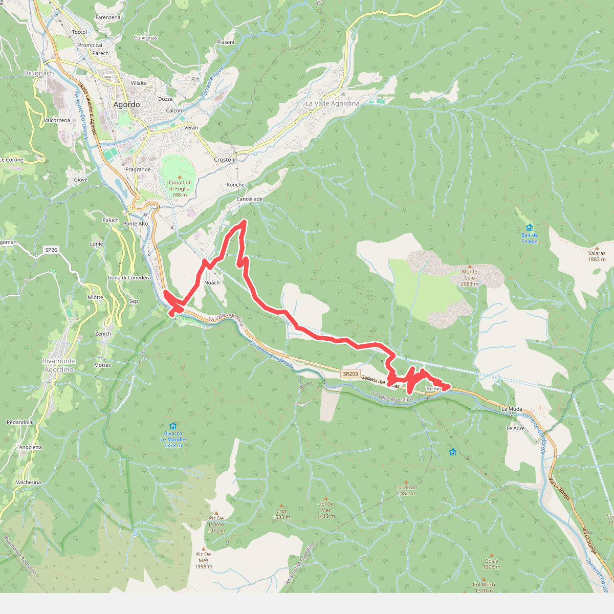 Cammino delle Dolomiti - Tappa 07b
