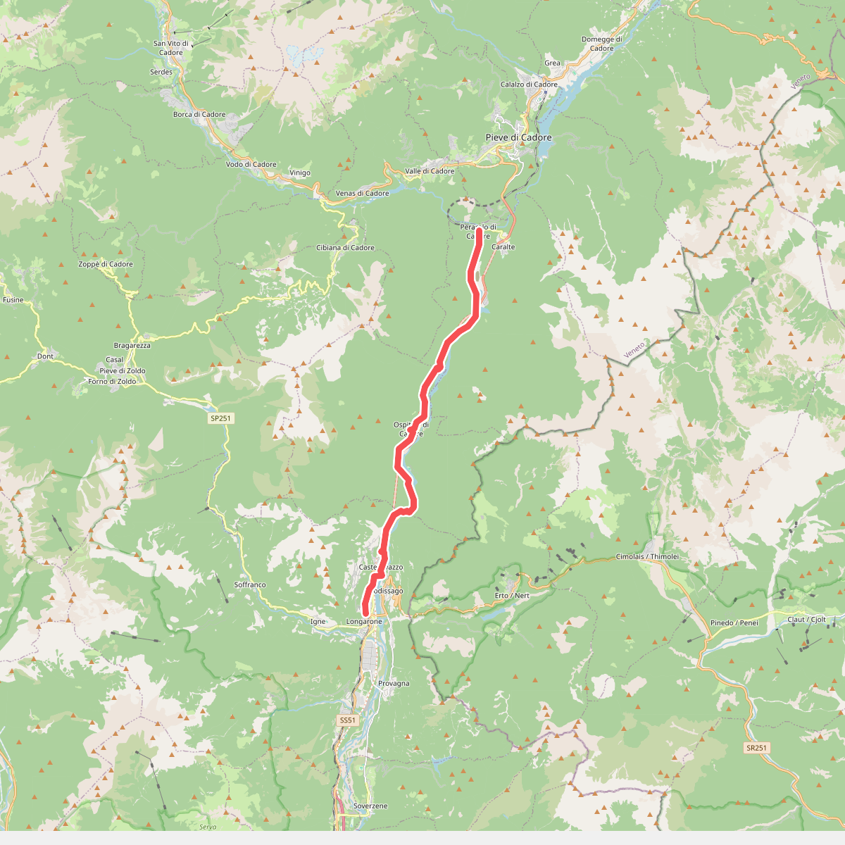 Cammino delle Dolomiti - Tappa 25