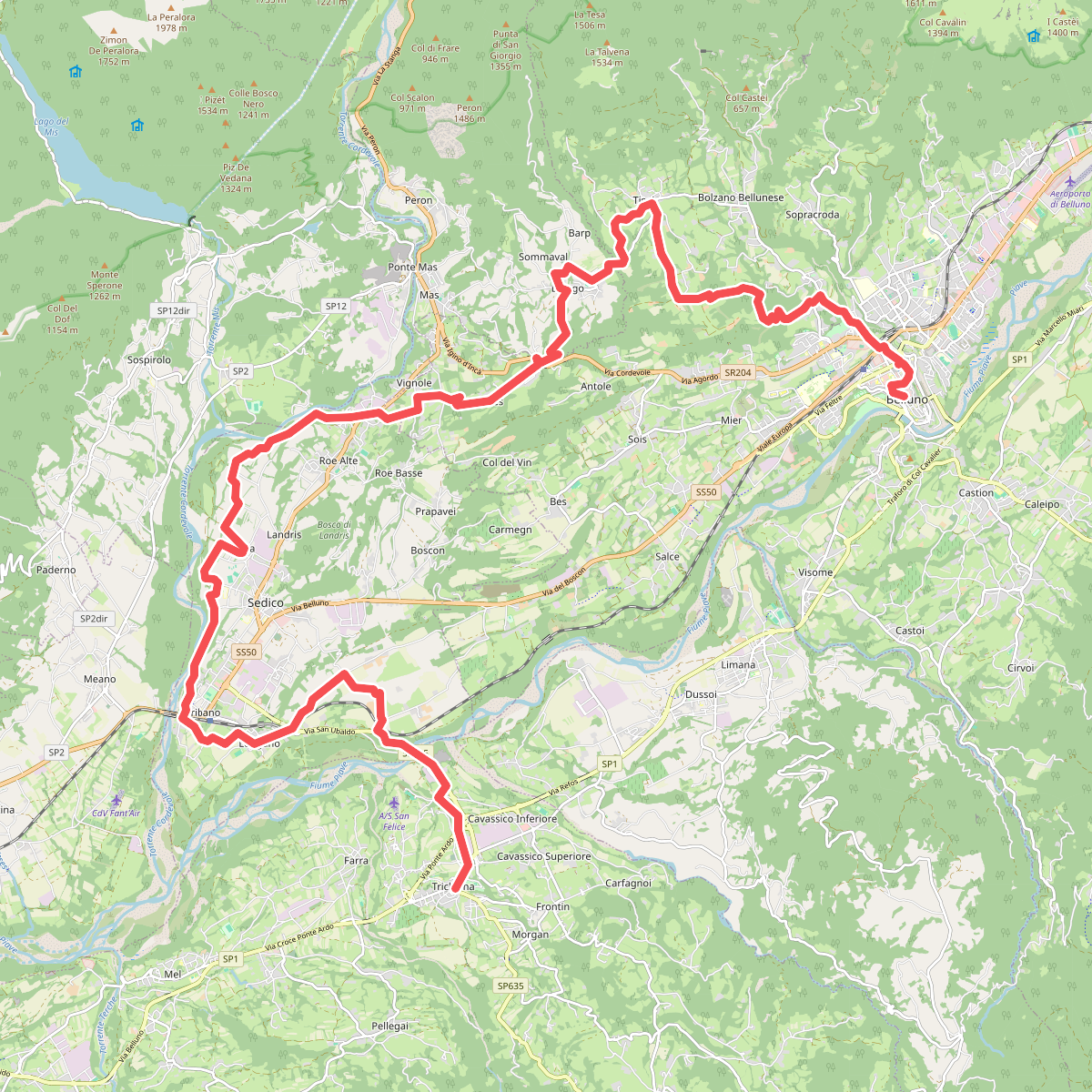 Cammino delle Dolomiti - Tappa 29