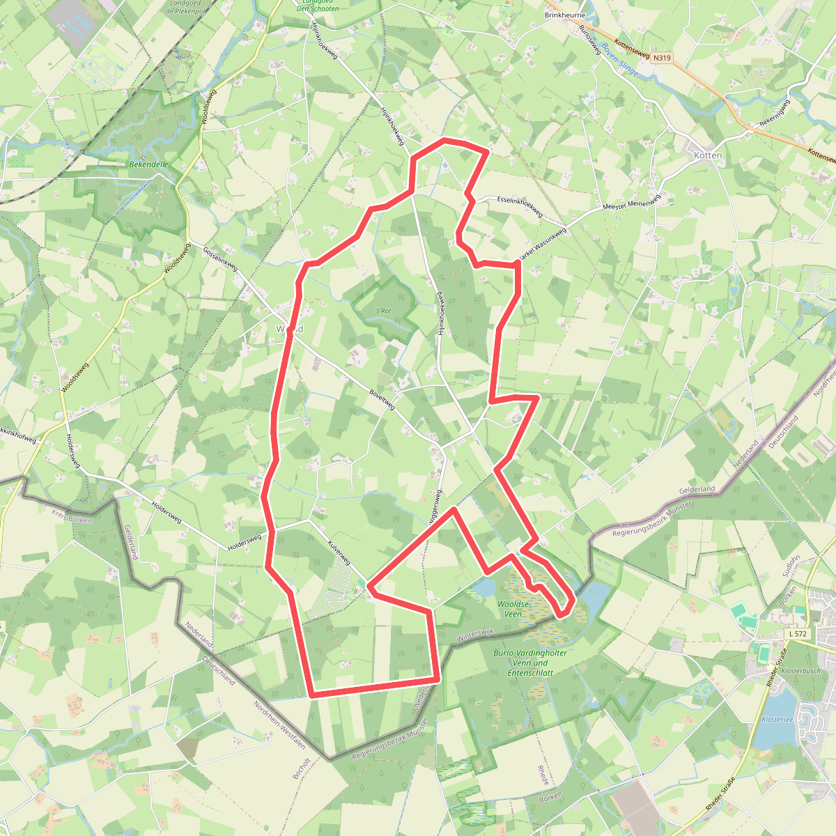 Rondom het Wooldse Veen