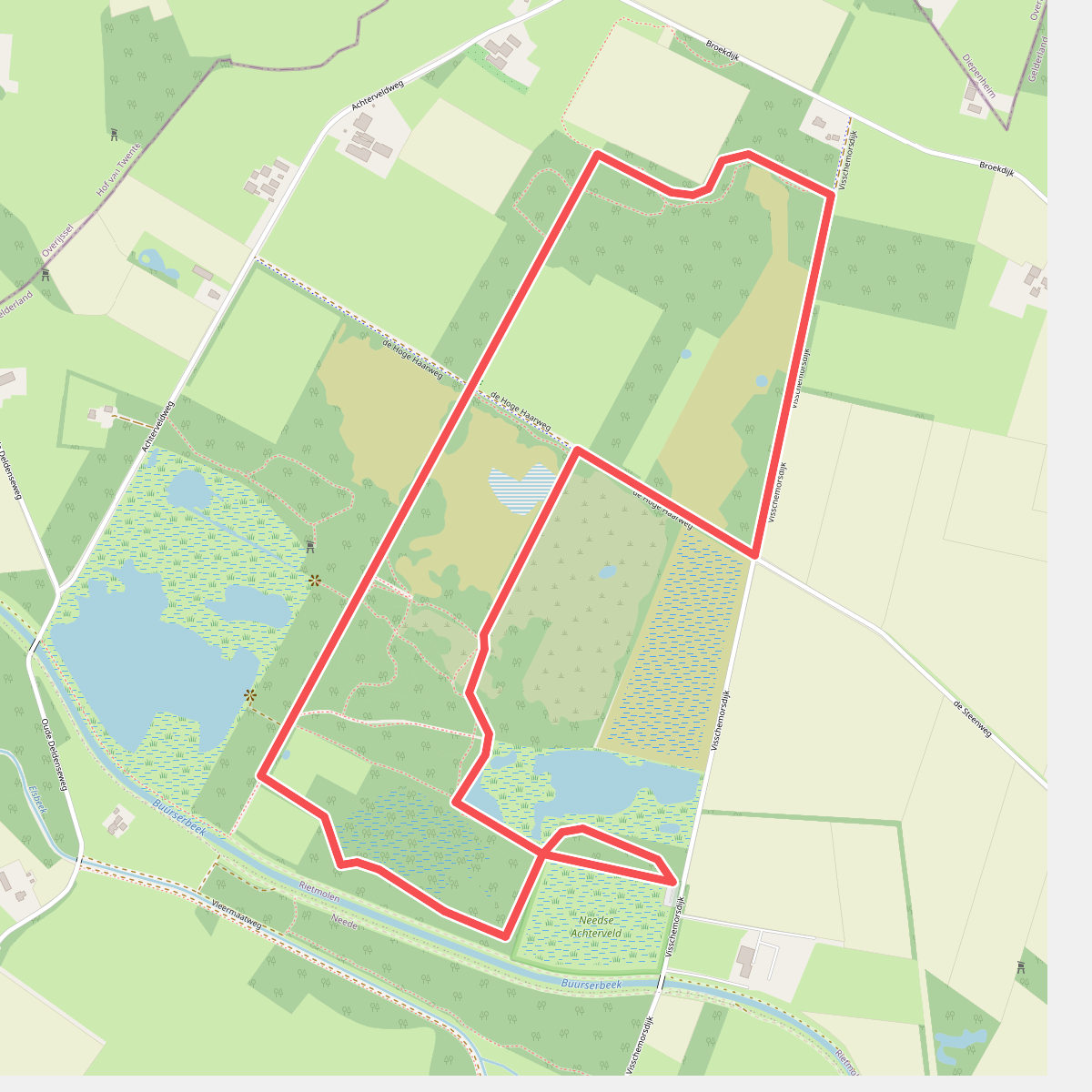Needse Achterveld route