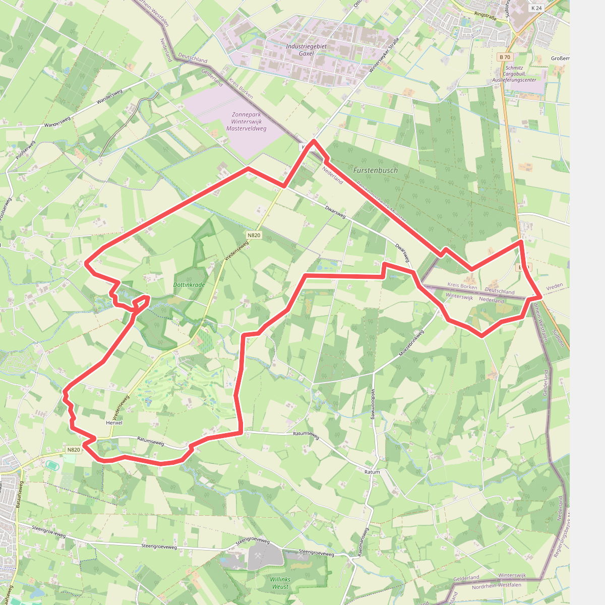 Grenswandeling Ratum Huppel
