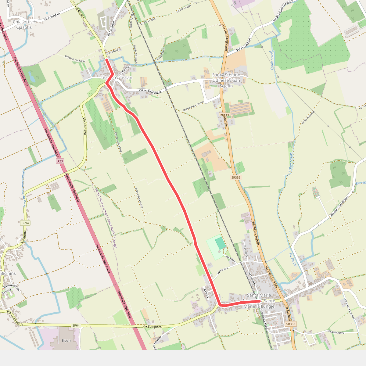 10mila passi S.Maria la Longa - La via delle ville - nord