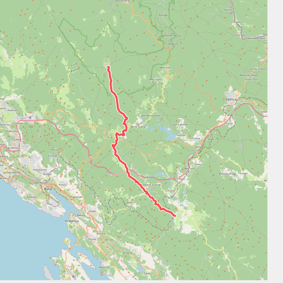 Gornje Jelenje - Fužine