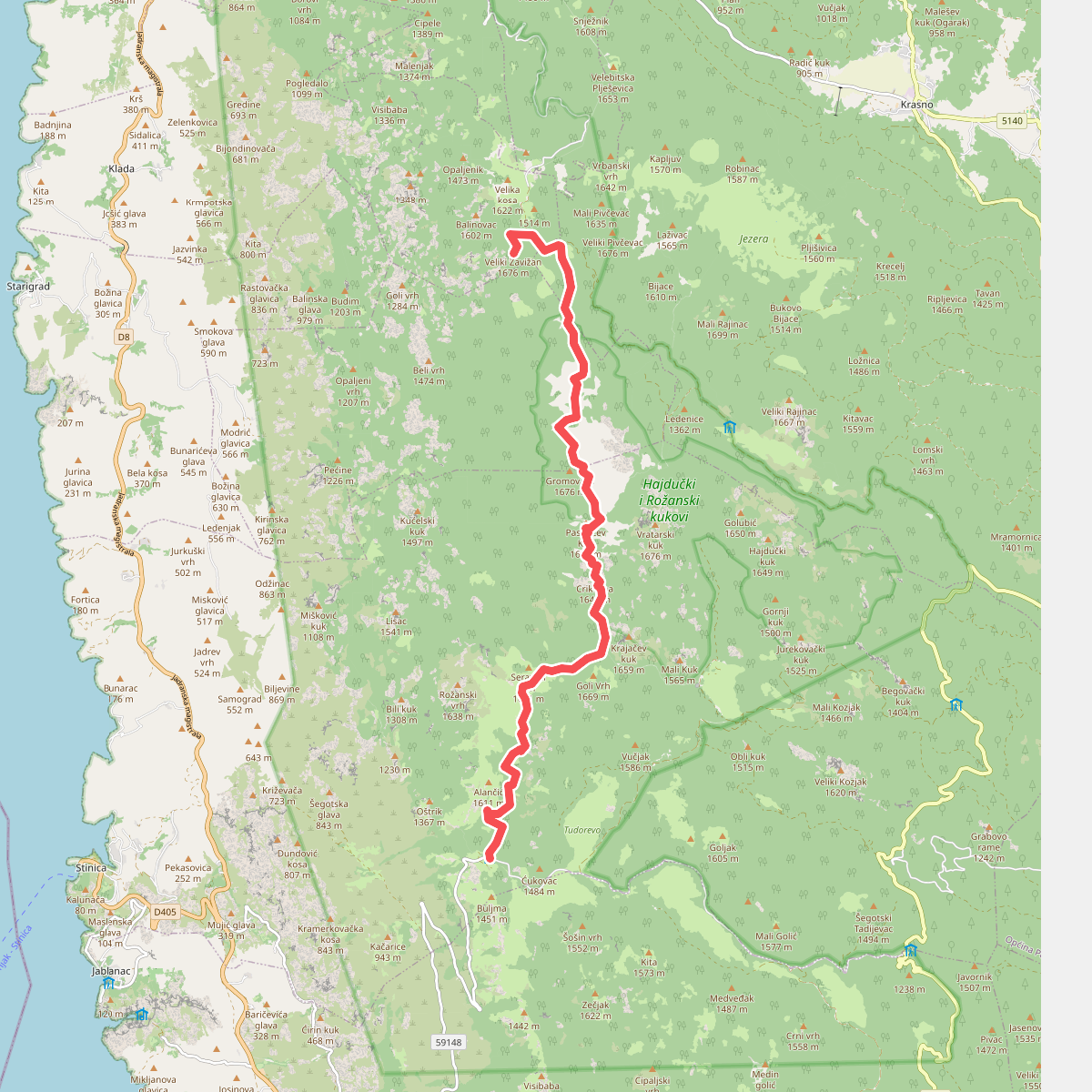 Nacionalni park Sjeverni Velebit II - Rožanski kukovi