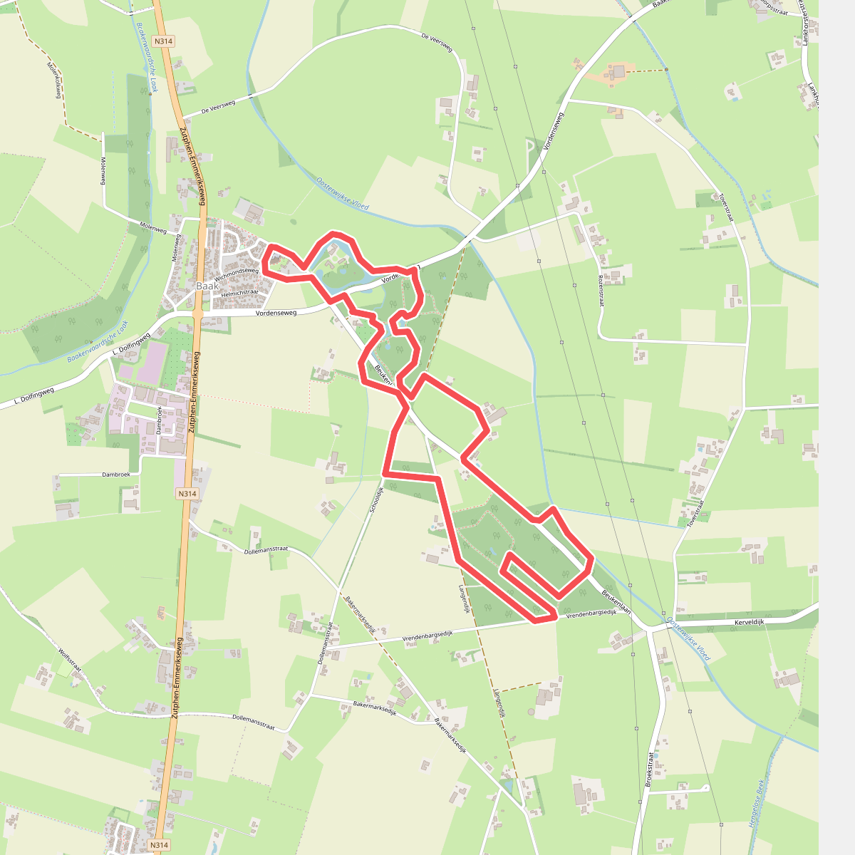 Helmich Route geel