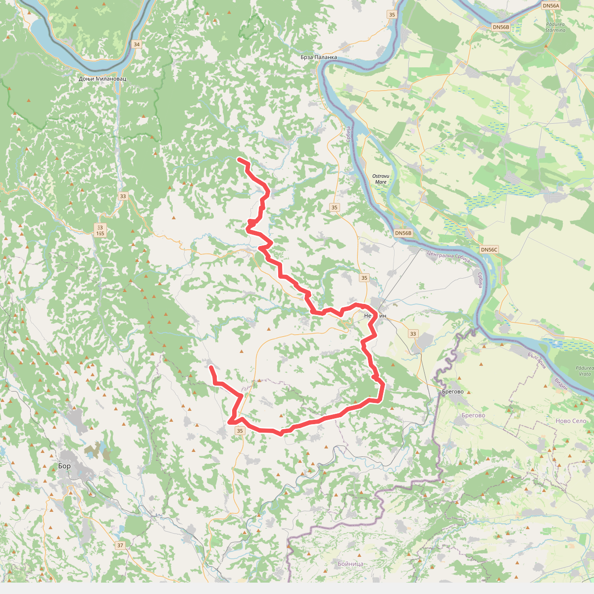 E4: Vratna – Sikole