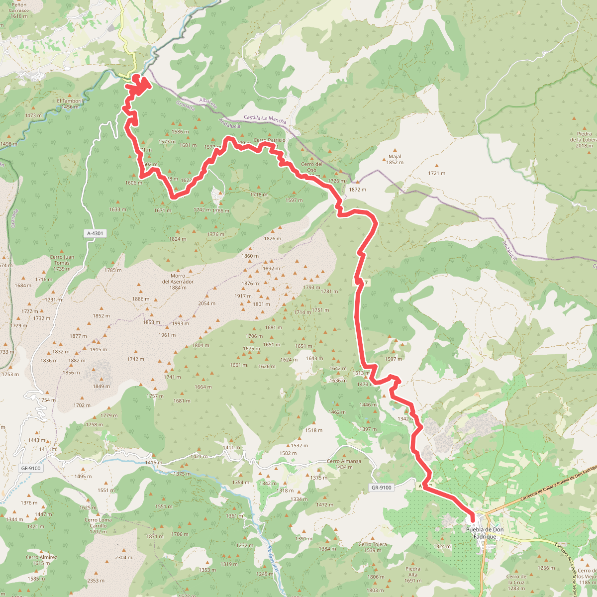 Andalucía - North Route (Província de Granada)
