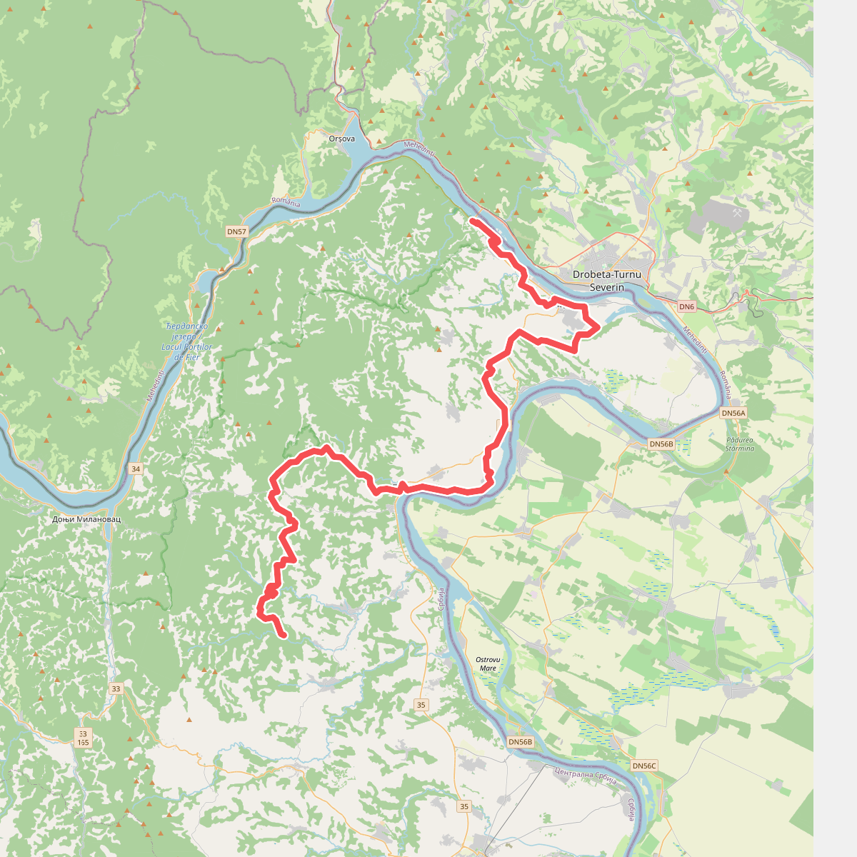 E4: Derdap – Vratna