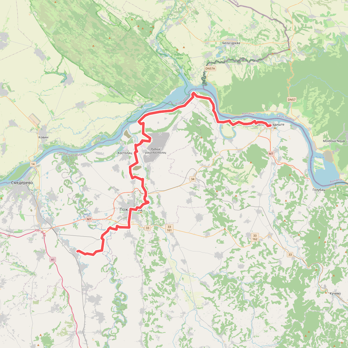 E4: Osipaonica – Veliko Gradište