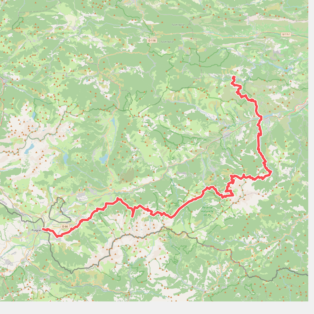 De la Manche aux Pyrénées 24, Sournia - Bourg-Madame