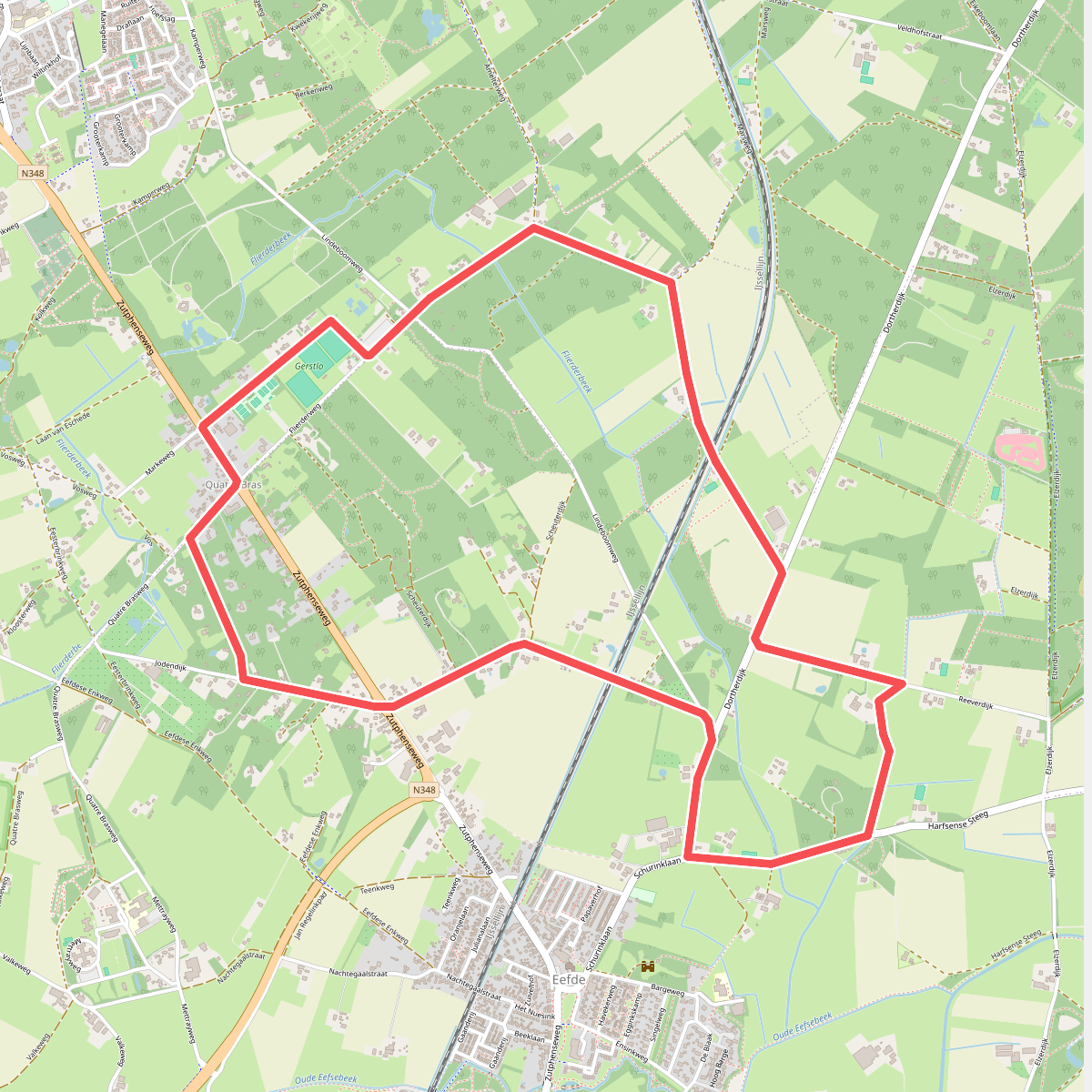 Quatre Brasroute