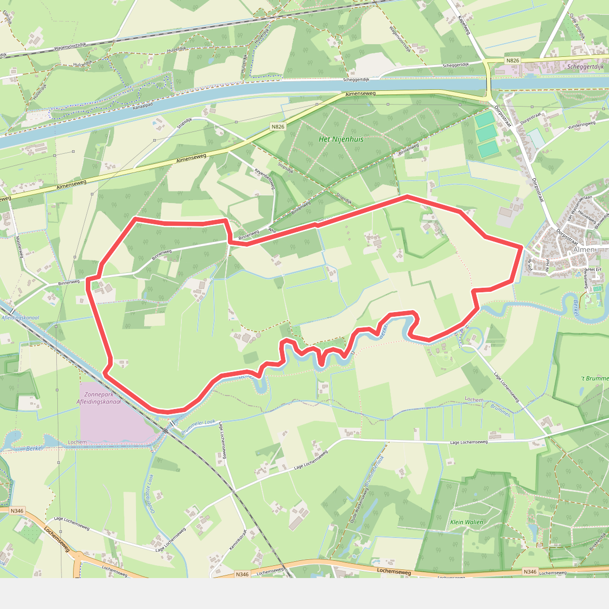 Berkel Route paars