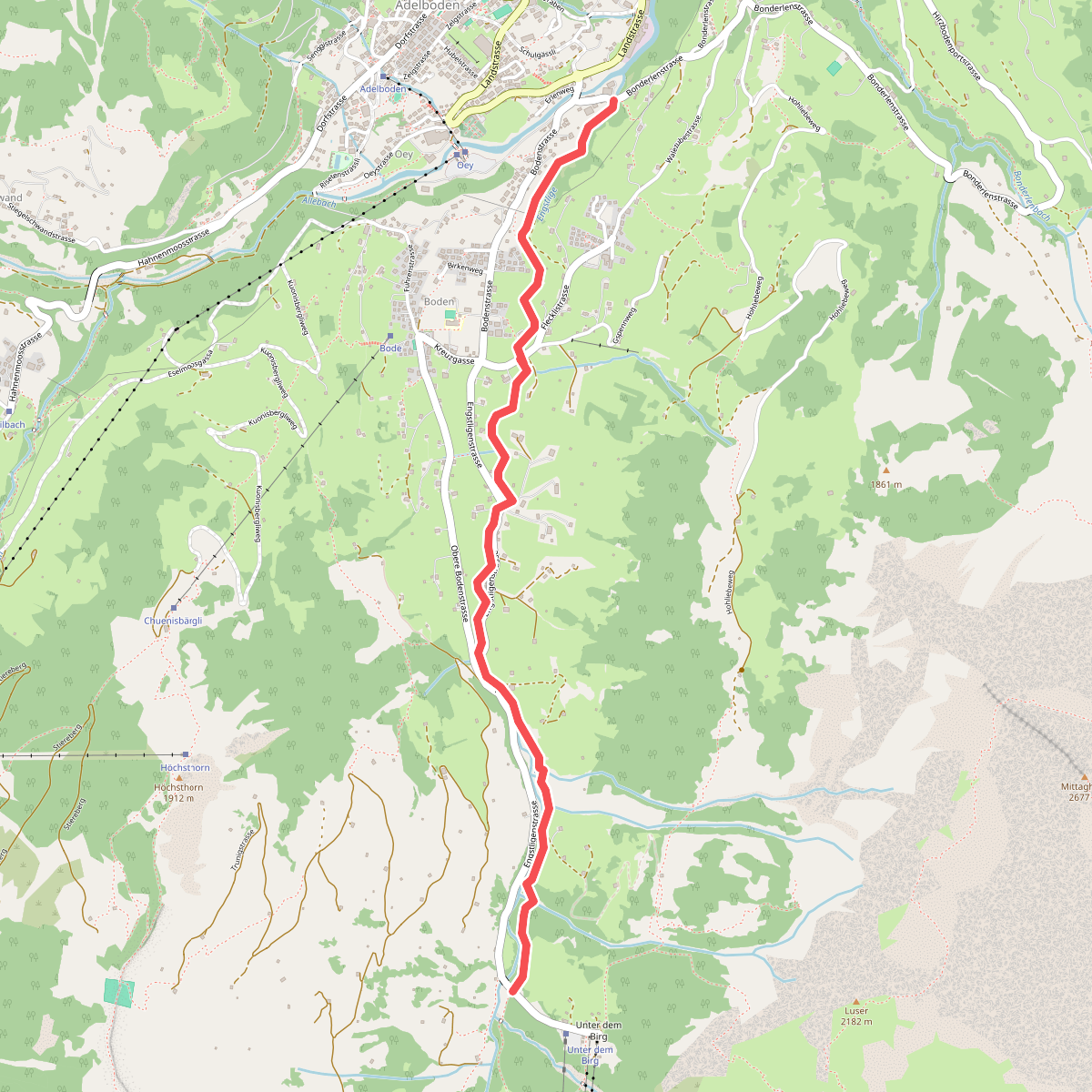 Adelboden - Unter dem Birg