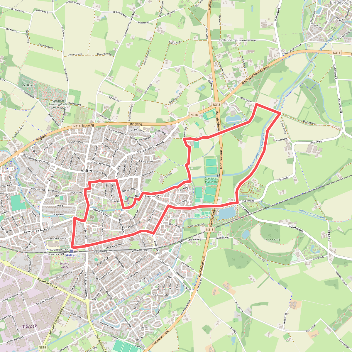 Boven Slingeroute