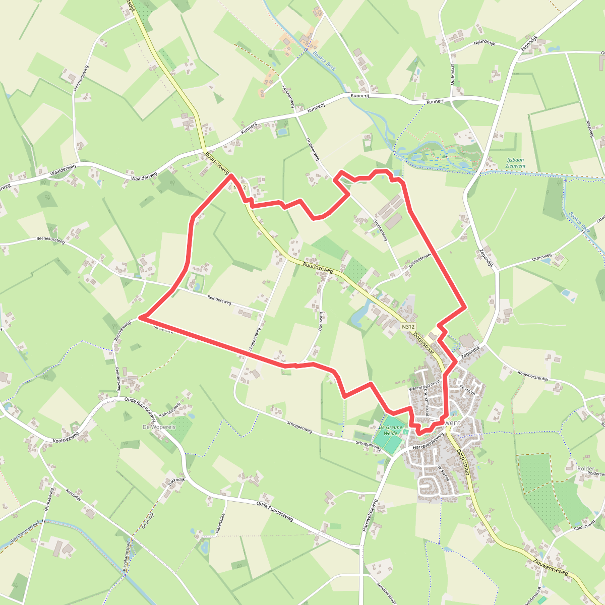 Zieuwentse Kerkepaden wandeling