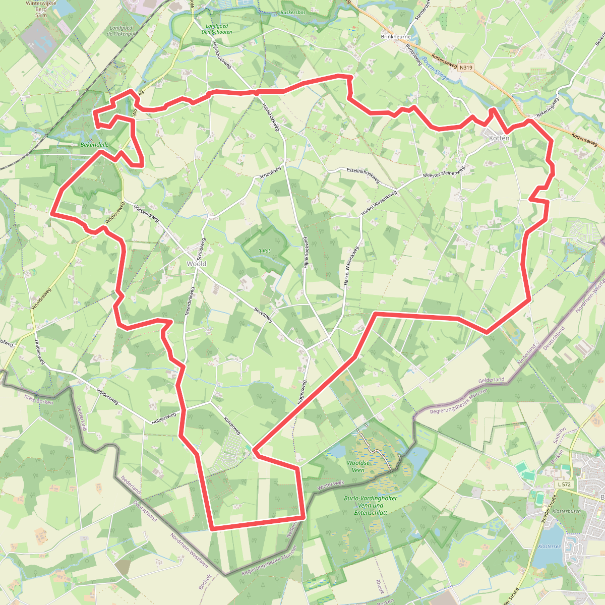 Scholtenpad Dagwandeling E