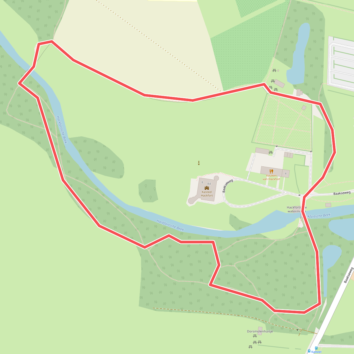 Kasteelwandeling Hackfort