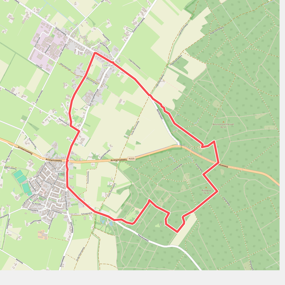 Beekermarkroute