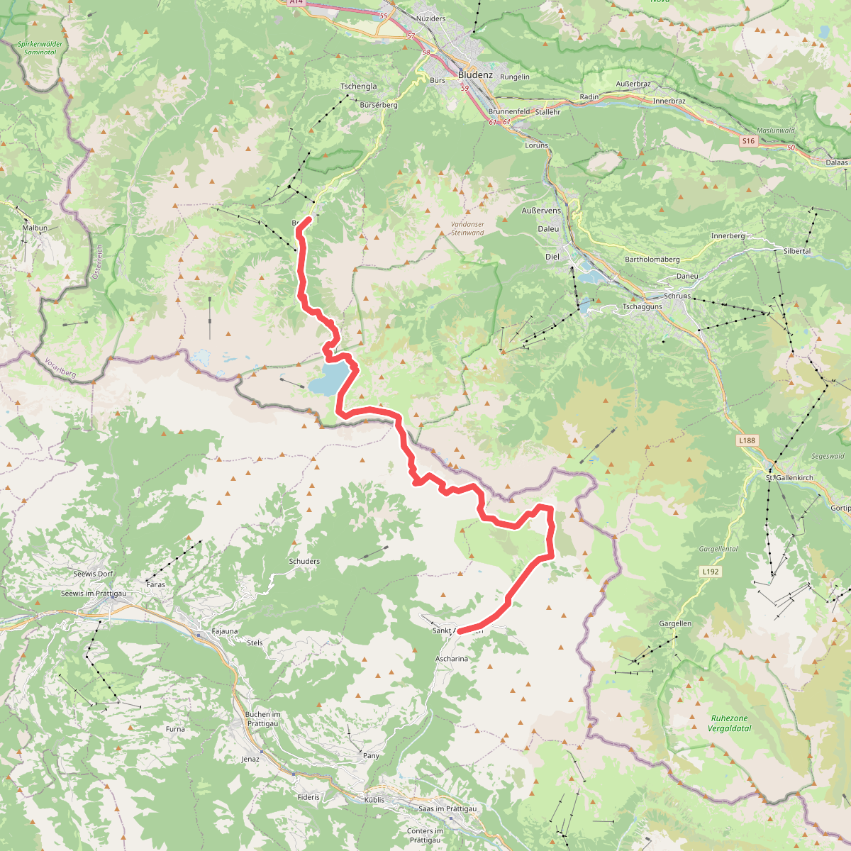 Walserweg - Etappe 19