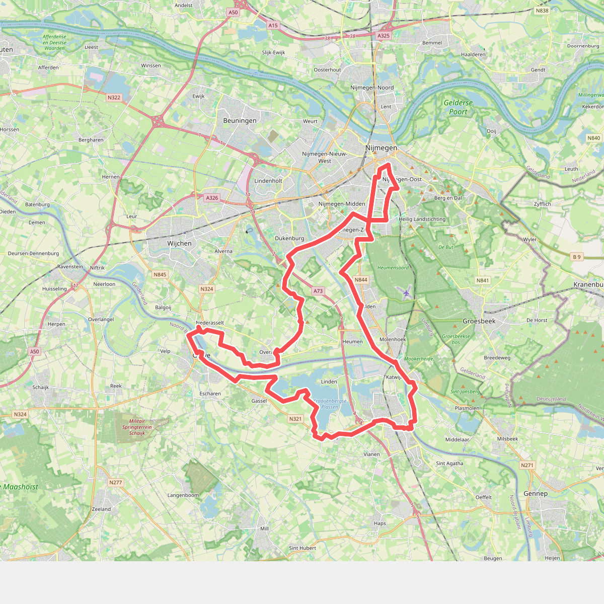 Vierdaagse: de dag van Cuijk
