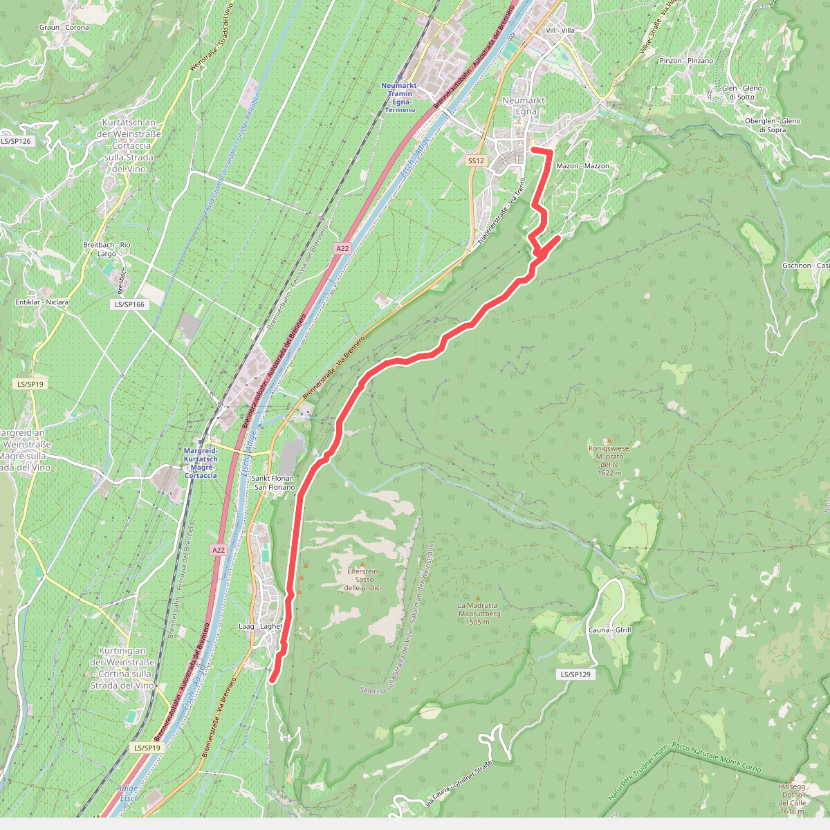 8 - Neumarkt => Laag => Gfrill