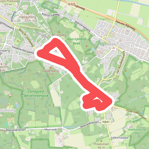 Historische route Berg en Dal