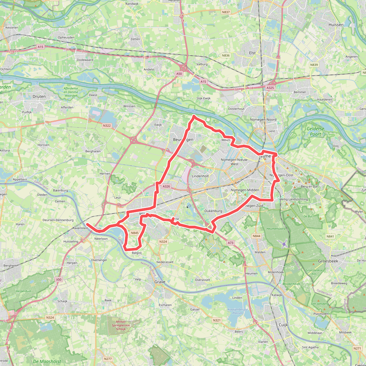 Vierdaagse: dag van Wijchen