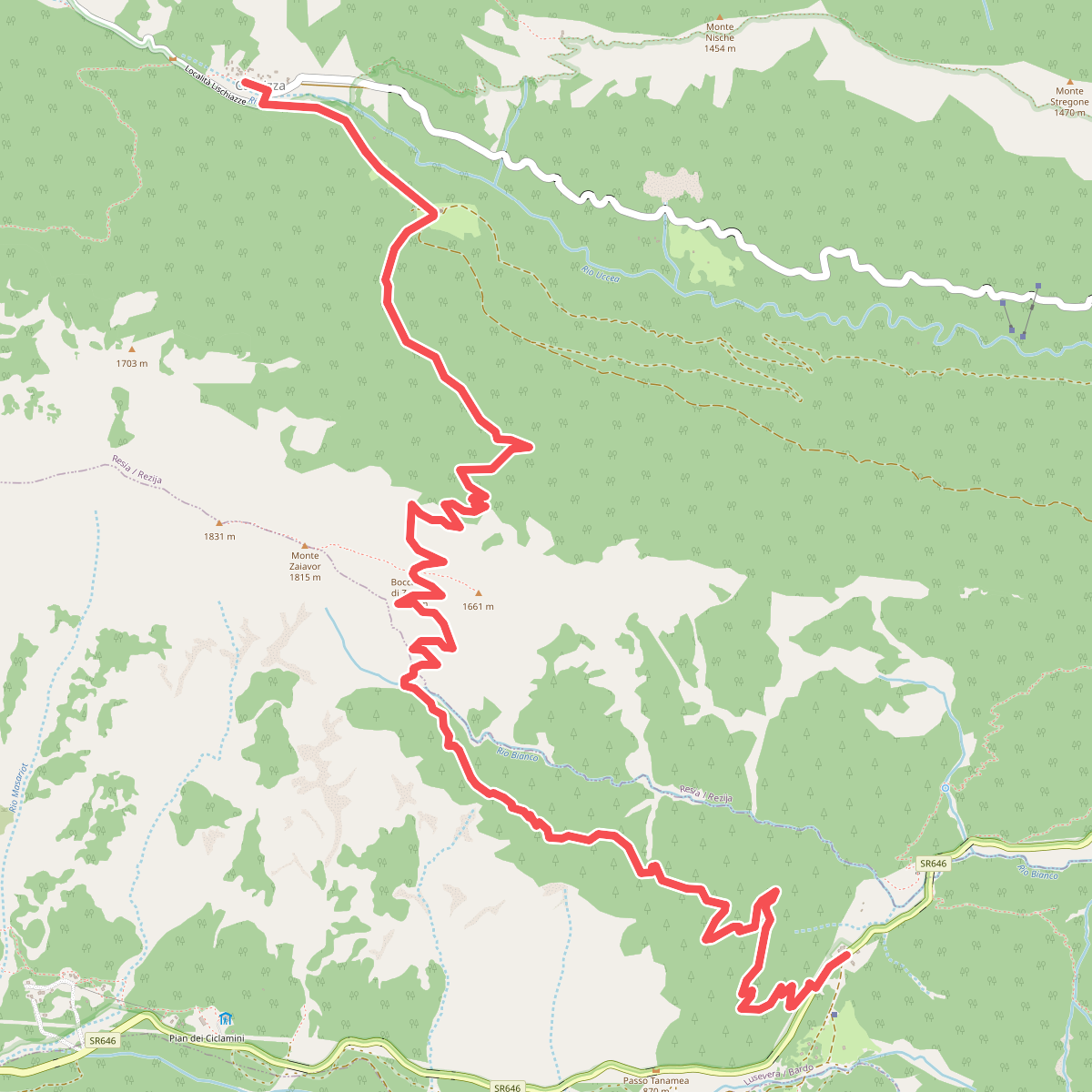 Passo di Tanamea-Stavoli Gnivizza