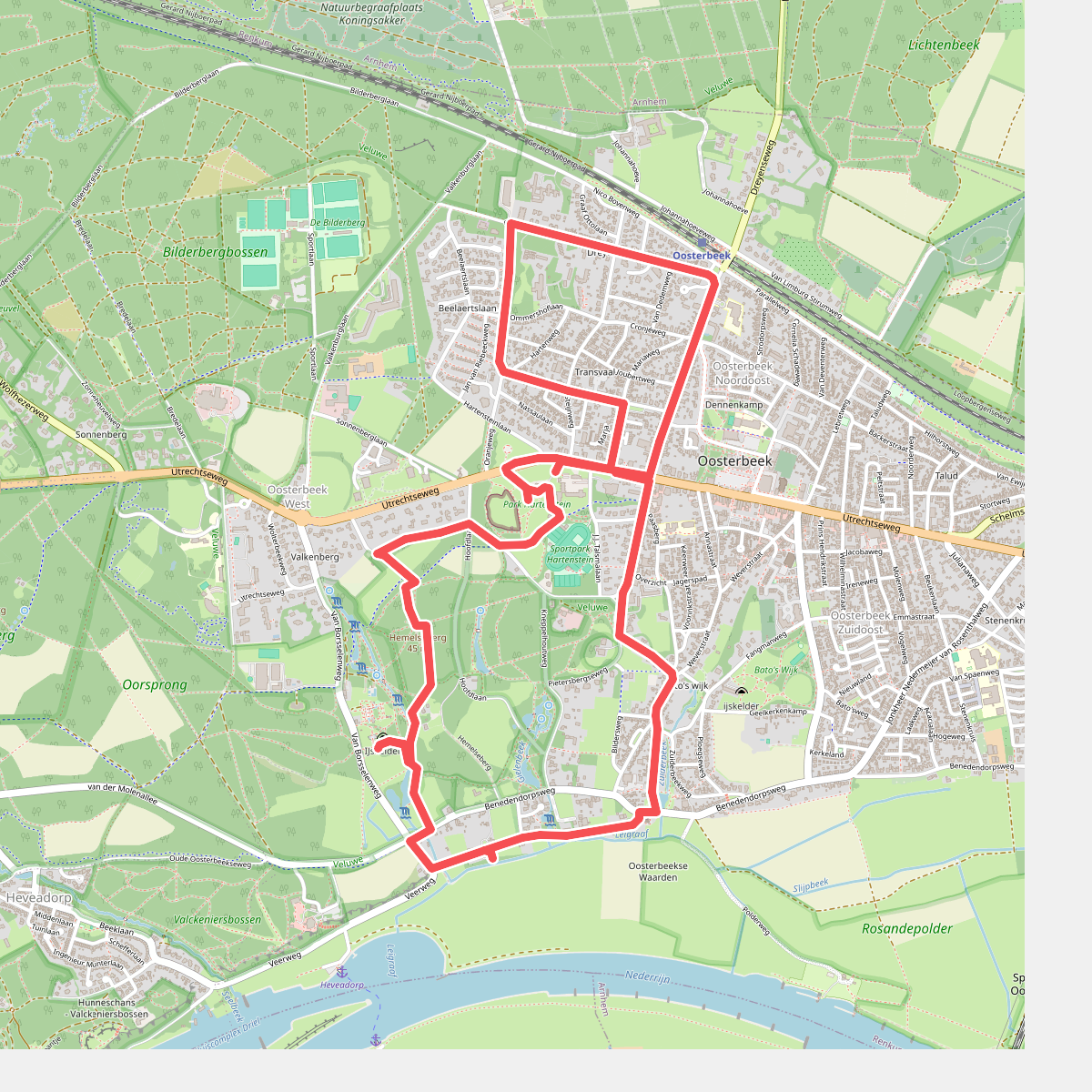 Perimeterroute Oosterbeek
