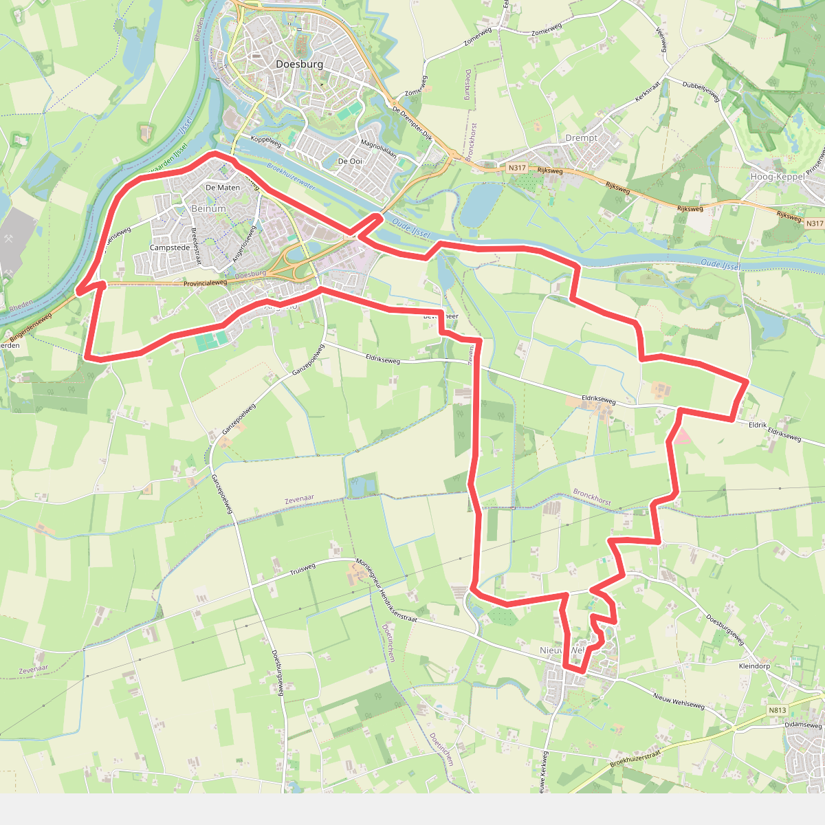 Knooppad 7: Waar de Liemers de Achterhoek raakt