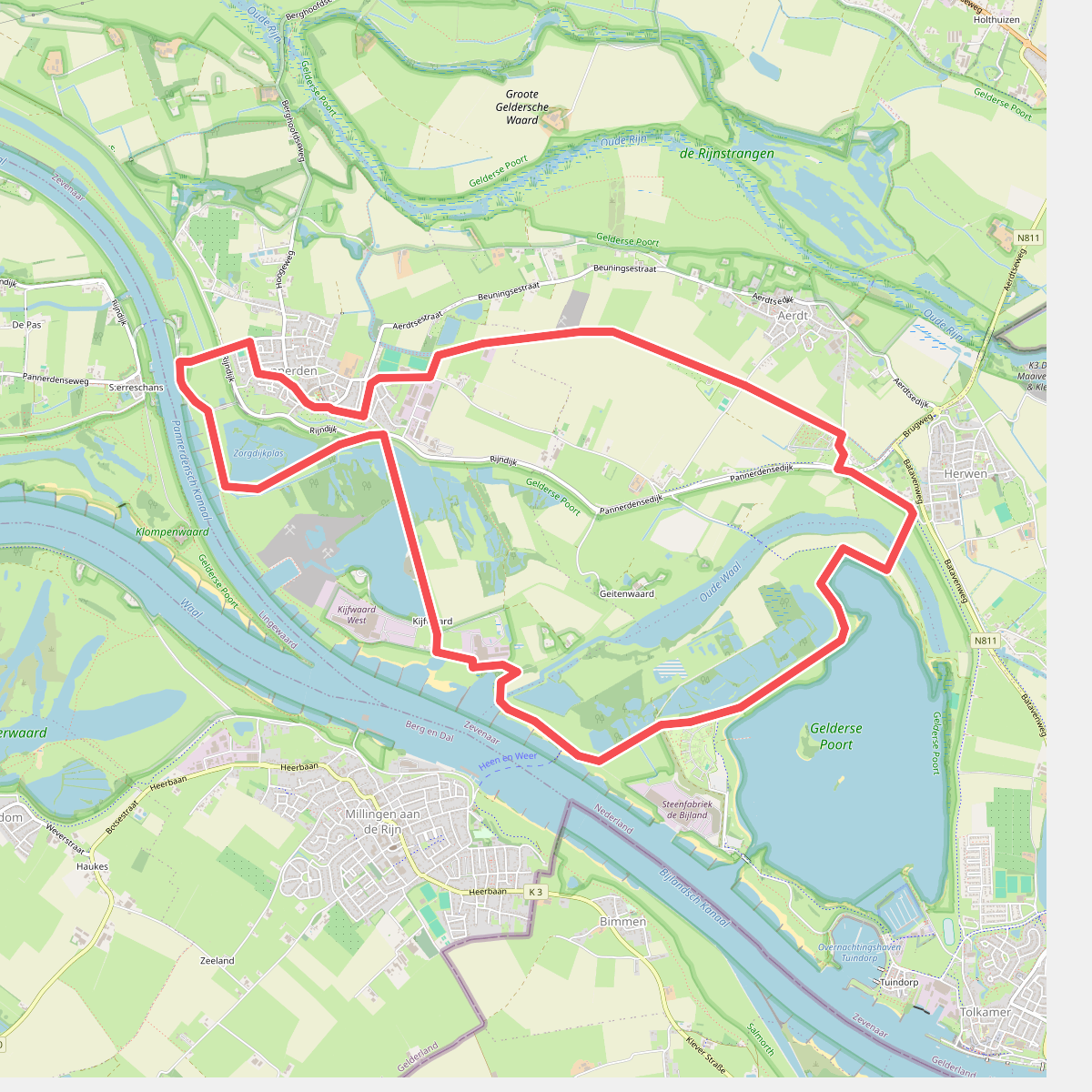 Tussen Oude Rijn en Oude Waal