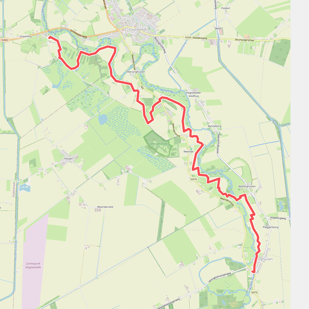 Onstwedde - Jipsinghuizen · Westerwoldepad etappe 2