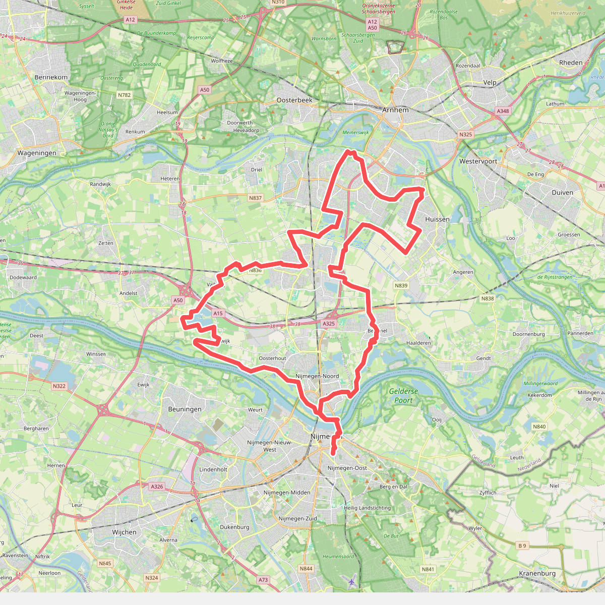Vierdaagse: de dag van Elst