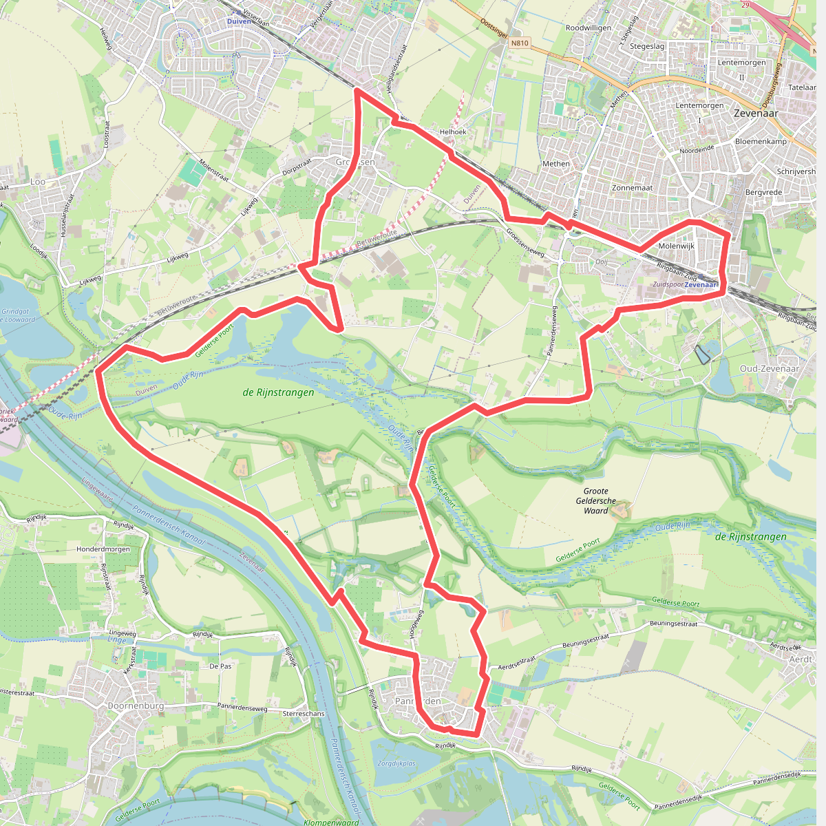 Knooppad 3: Gelderse Poort en Rijnstrangen