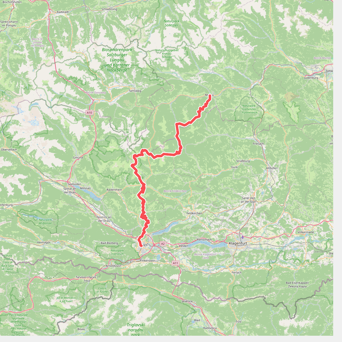 Wanderweg 109 Salzsteigweg