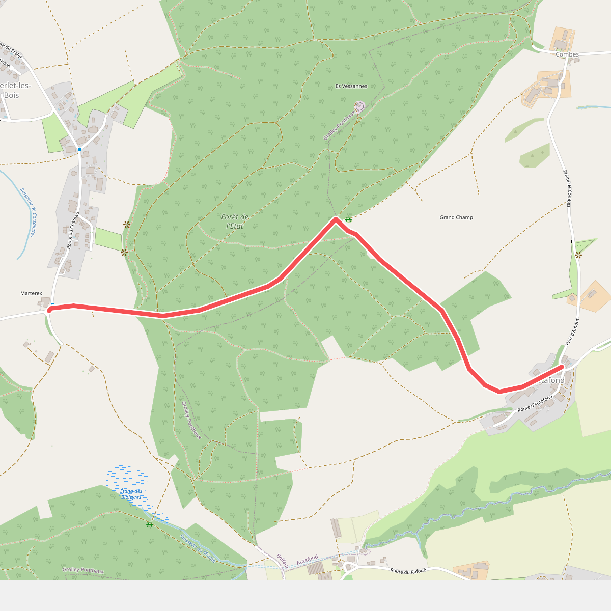 Autafond - Nierlet-les-Bois Pré de Chêne