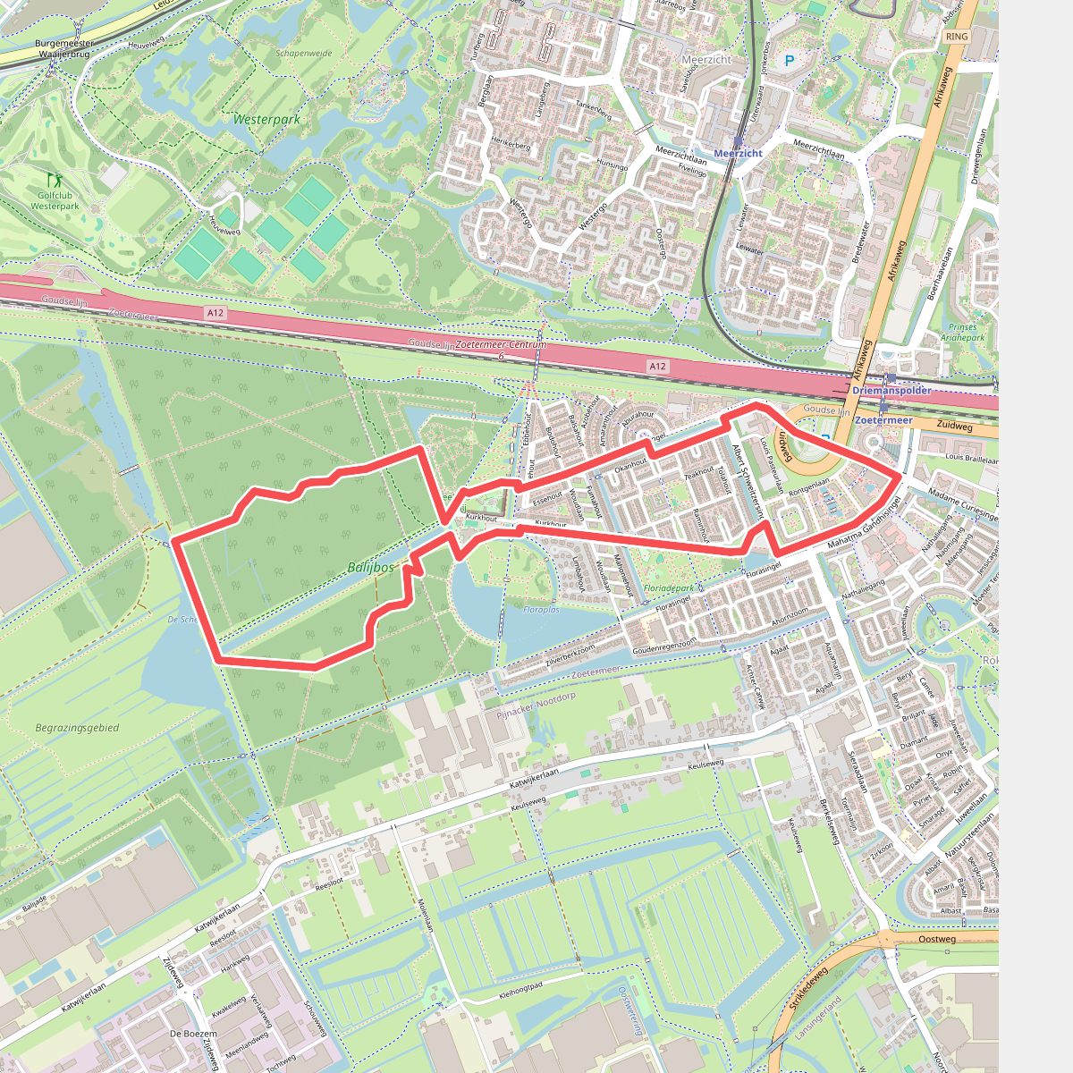 Kleine Balijroute