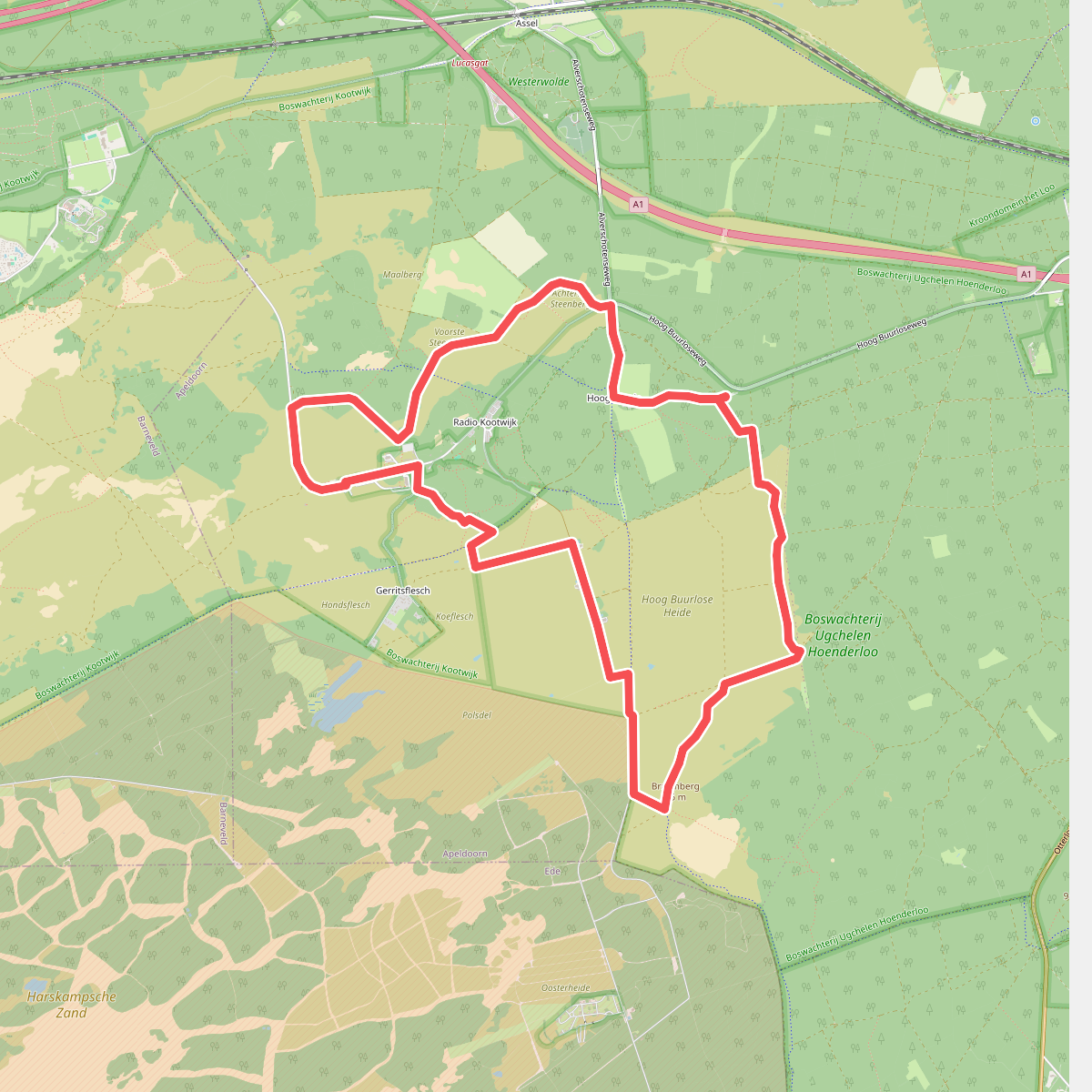 Rondje Radio Kootwijk