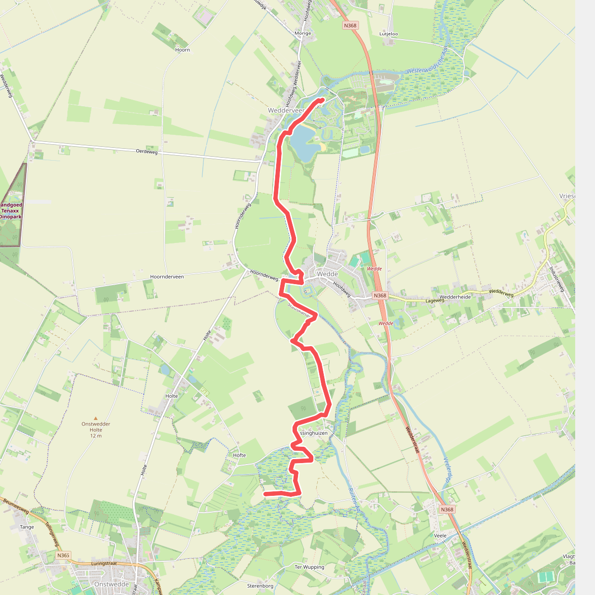 Onstwedde - Wedde · Westerwoldepad etappe 10