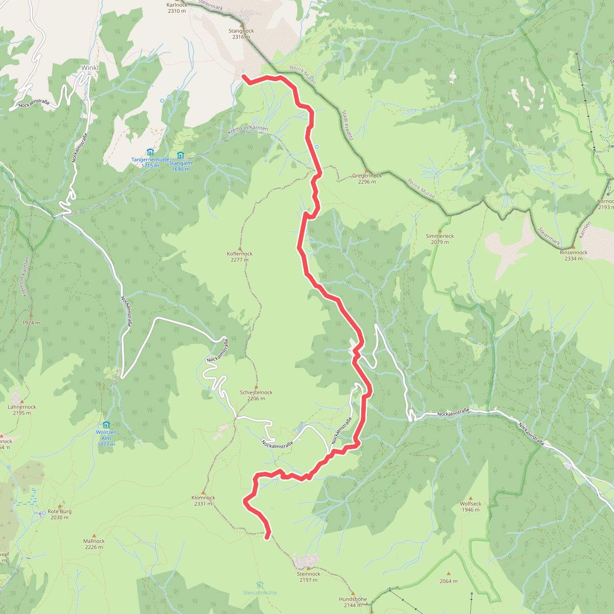 Wanderweg 123