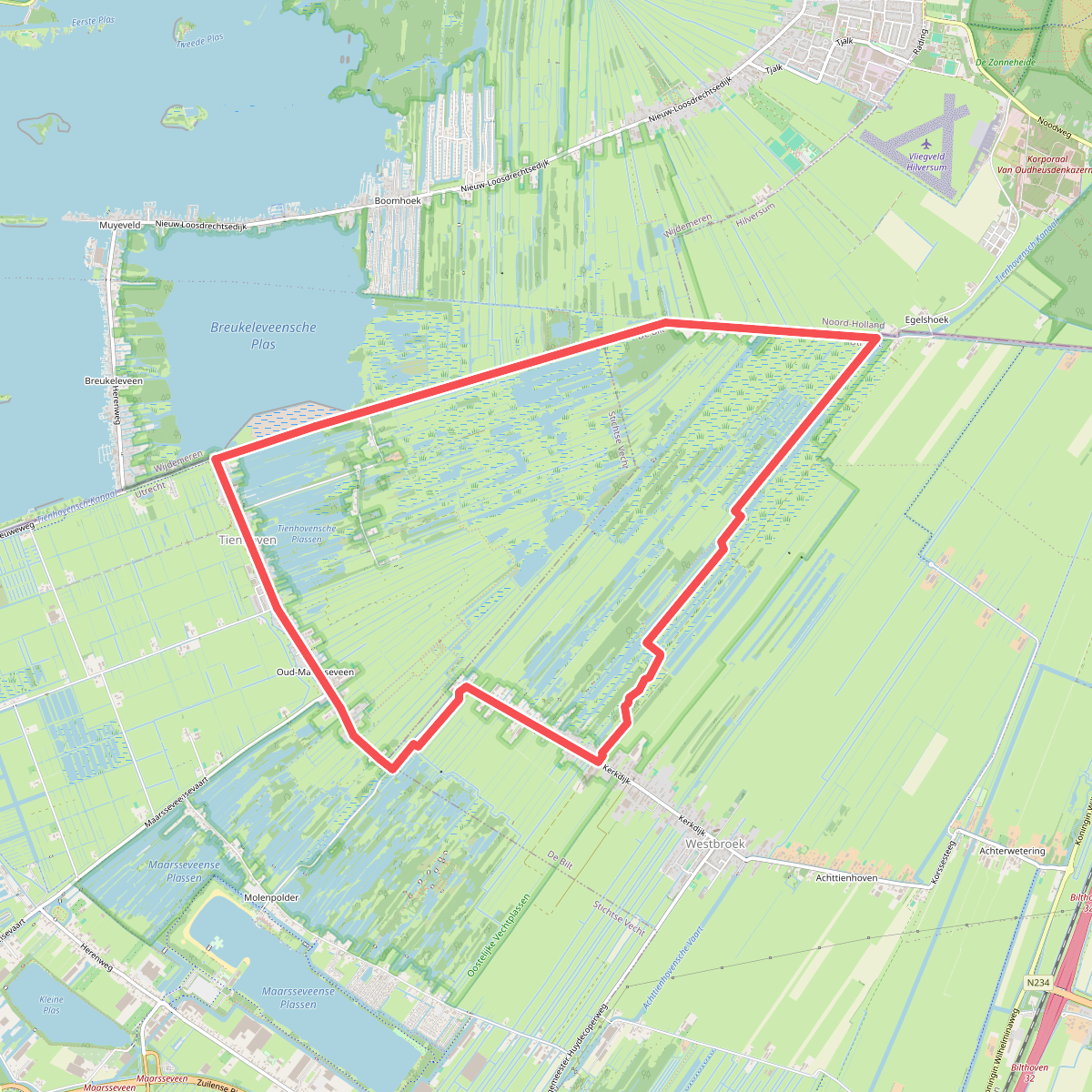 Zompige zoddenroute