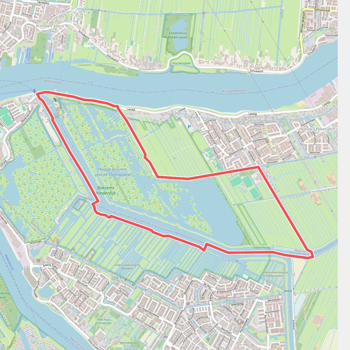 Rondje Kinderdijk