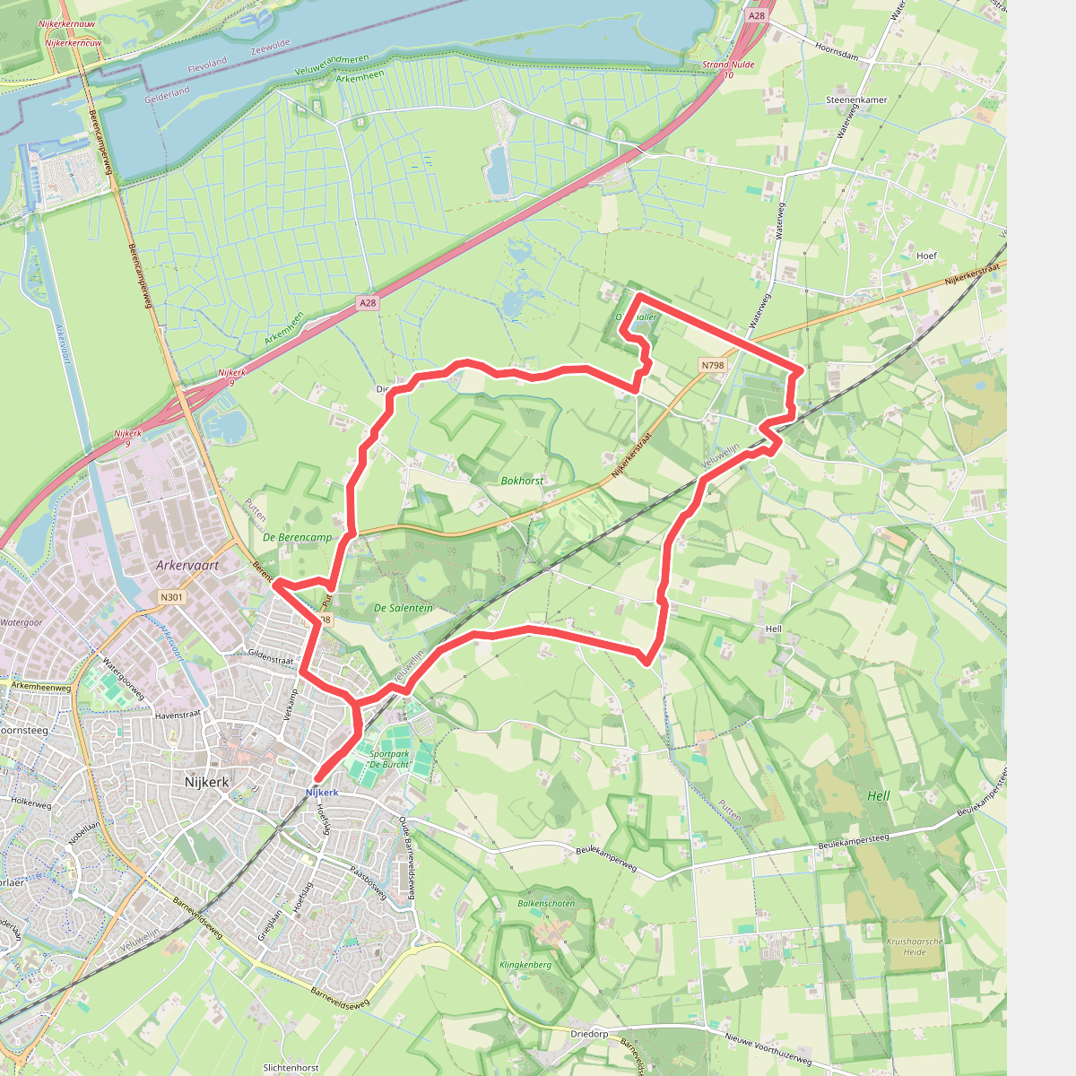 Een afwisselend hoevenlandschap